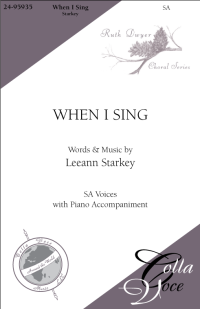 When I Sing - SA | 24-95935