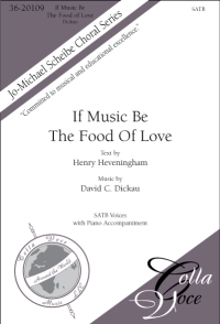 If Music Be The Food Of Love (SATB) | 36-20109